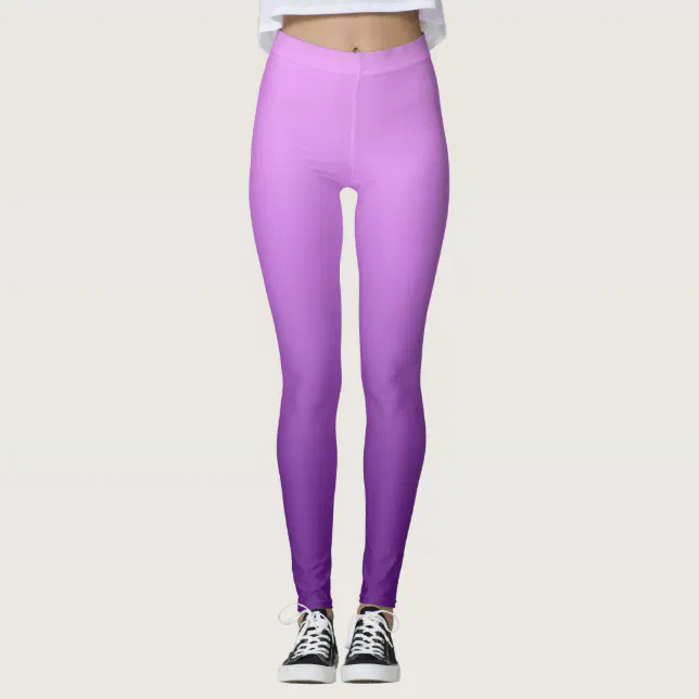 Purple Custom Leggings | Zazzle