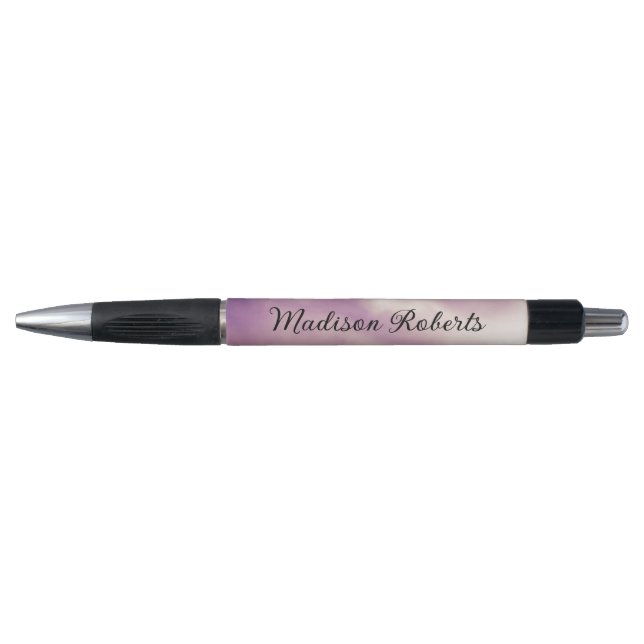 Purple Custom Name  Pen (Front)