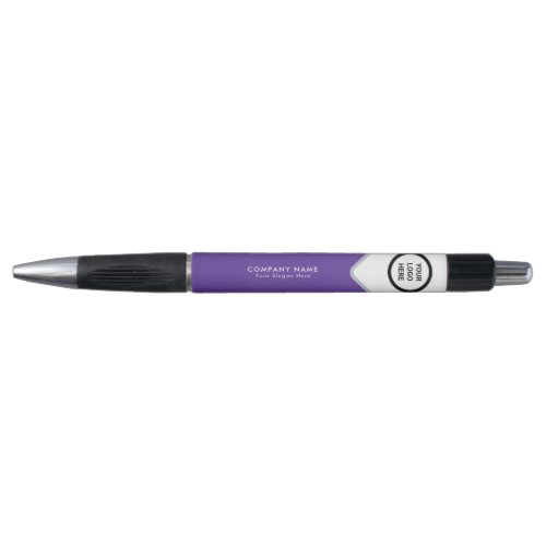 Purple Customizable Logo Imprinted Promotional Pen