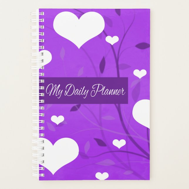 Purple Cute Planner (Front)