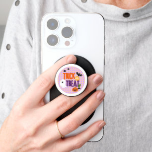 Purple cute spooky halloween PopSocket