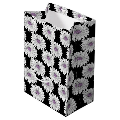 Purple Daisies Medium Gift Bag