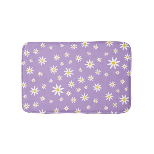 Purple Daisy Bath Mat