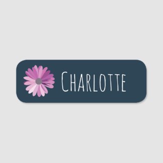 Purple Daisy Floral 
