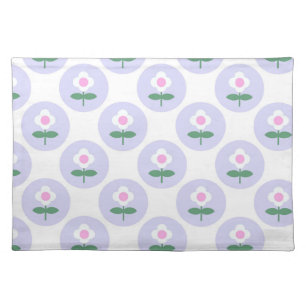 Purple Daisy Flower Housewarming Mothers Day Cloth Placemat