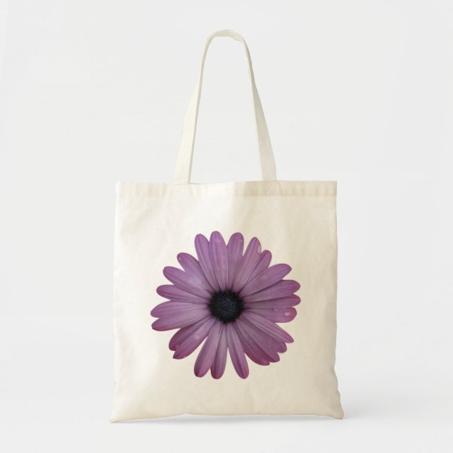 Purple Daisy Like Flower Osteospermum ecklonis Tote Bag (Front)