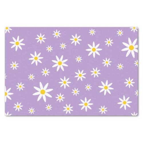 Purple Daisy Tissue Paper