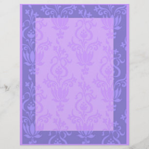 Purple damask