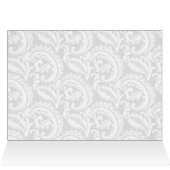 purple damask Business Thank You Cards (Inside Horizontal (Top))