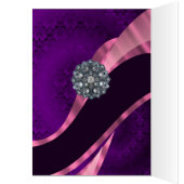 Purple damask & crystal (Inside (Left))