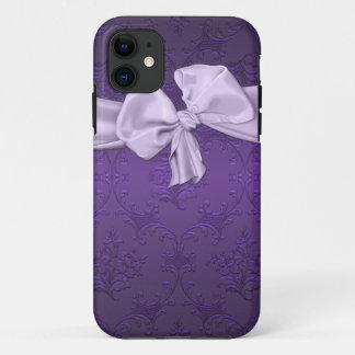 Purple Damask iPhone 5 Case