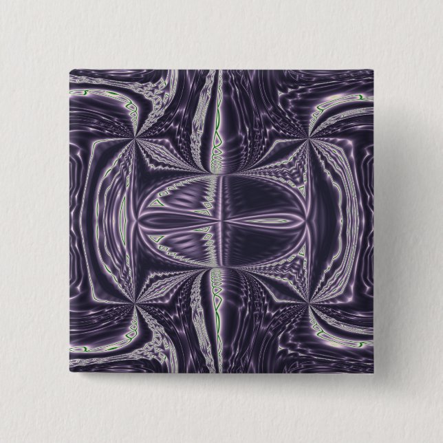 Purple Dance Pinback Button (Front)