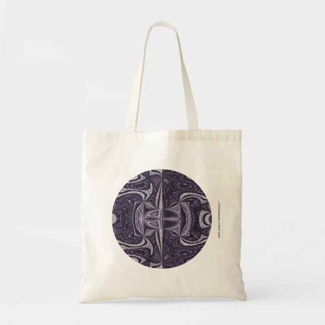 Purple Dance Tote Bag (Front)