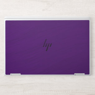 Purple Dark Purple Paper Business HP Laptop Skin