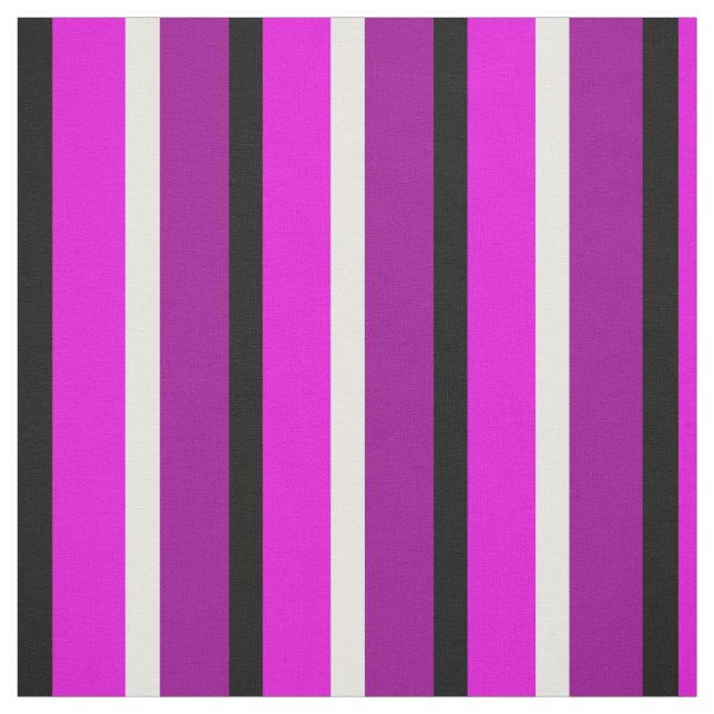 Purple Darker Purple Stripes Textile Fabric (Swatch)