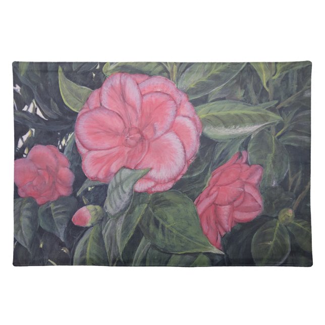 Purple Dawn Camellia Placemat (Front)