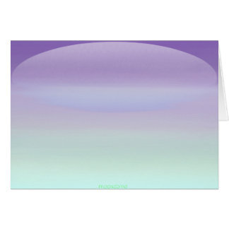 Purple dawn card