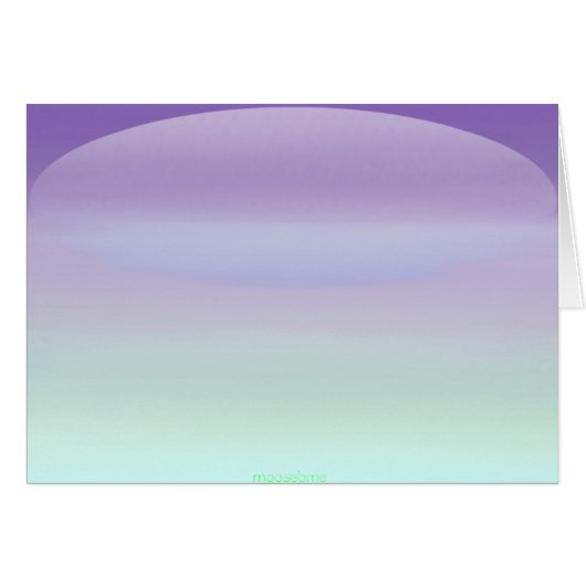 Purple dawn card (Front Horizontal)