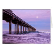 Purple dawn over pier, California (Front Horizontal)
