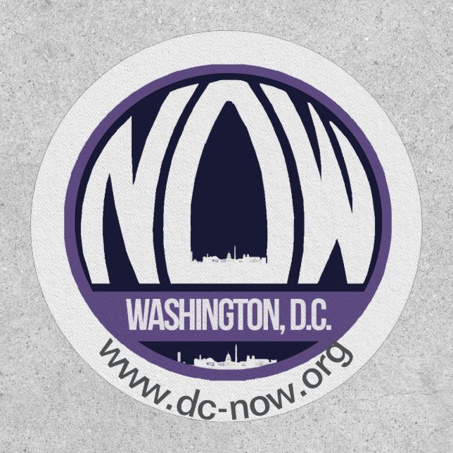Purple DCNOW patch  (Front)