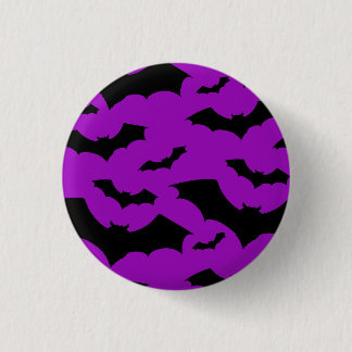 Purple Deathrock Bats Button