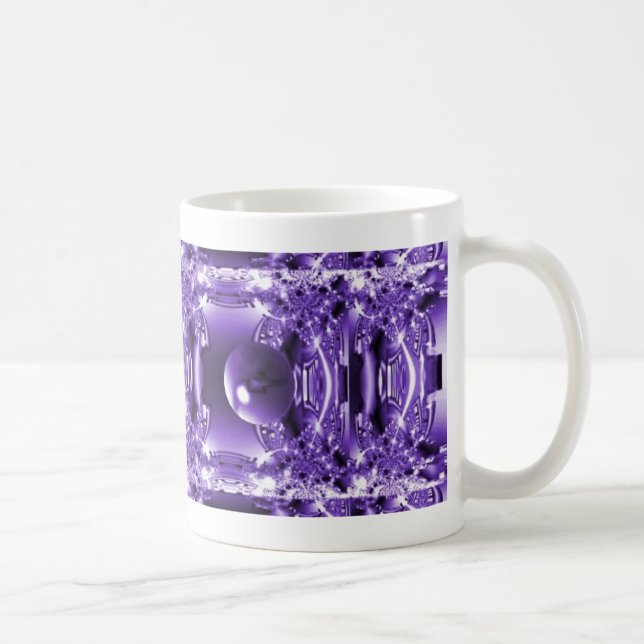 Purple Decor Mug (Right)