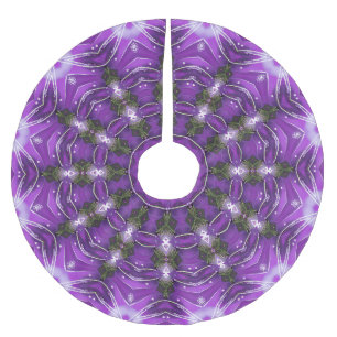 Purple Decorative Tree Skirt