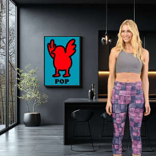 Purple Denim Weave Pattern – Artistic Fitness Capri Leggings