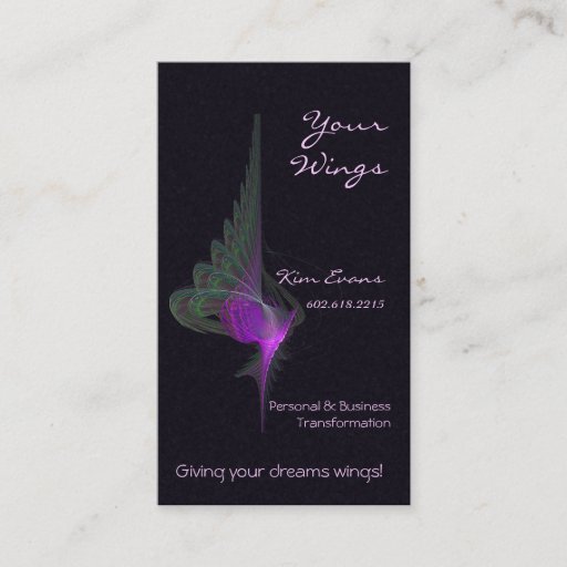 Customizable Purple Dervish Abstract Art Business Card Templates