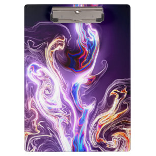 Purple Design Clipboard