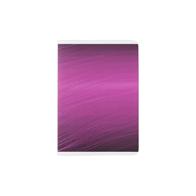 Purple Design Passport Holder (Front)