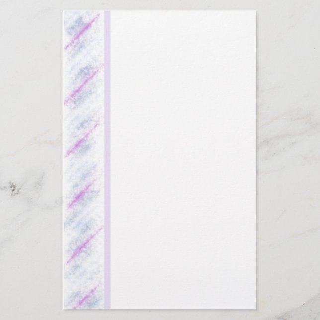 Purple Design Stationery (Front)