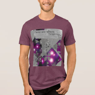 Purple Diamond Glow Tee
