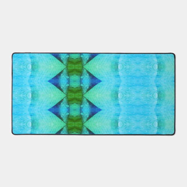 Purple Diamond Ikat x GL Desk Mat (Front)