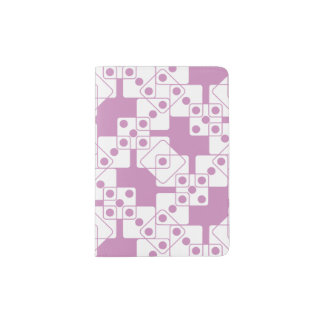 Purple Dice Passport Holder