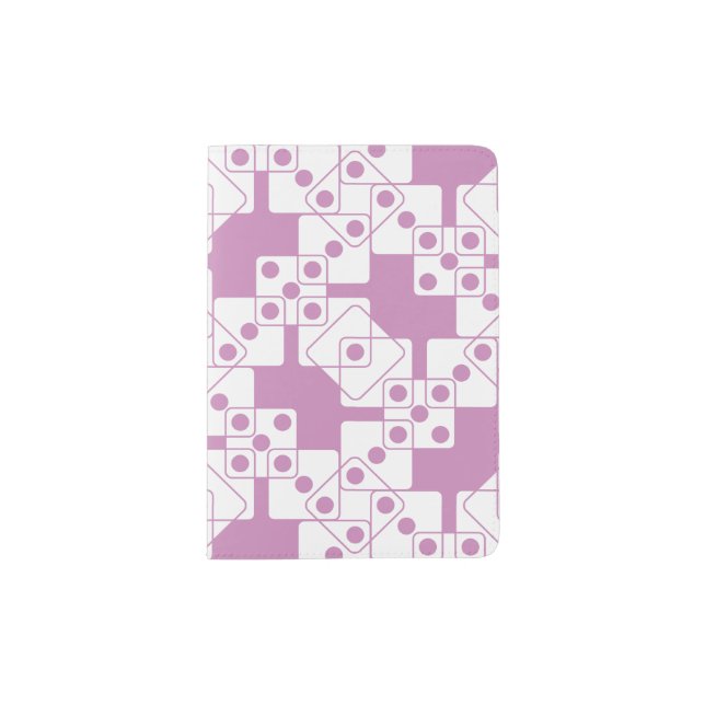 Purple Dice Passport Holder (Front)