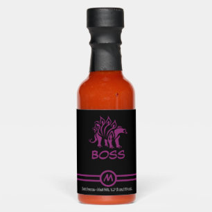 Purple Dino Stegosaurus Spiked Dinosaur Hot Sauces