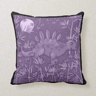 purple dinosaur pillow