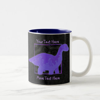 Purple Dinosaur Mug