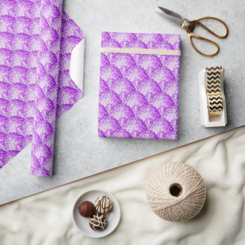 Purple Disco Ball Wrapping Paper