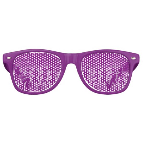 Purple Disco Dancers Retro 70s Dance Party Favors Retro Sunglasses