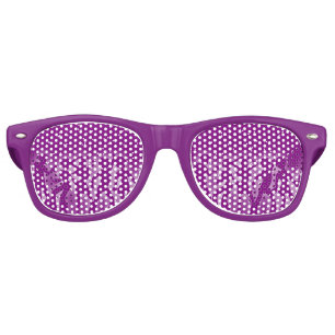 Purple Disco Dancers Retro 70s Dance Party Favors Sunglasses