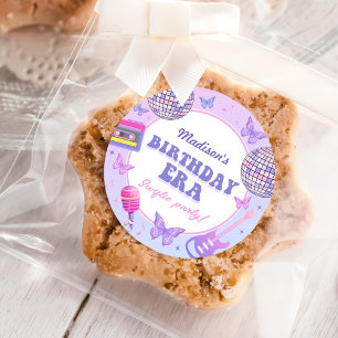 Purple Disco In My Birthday Era Birthday Classic Round Sticker