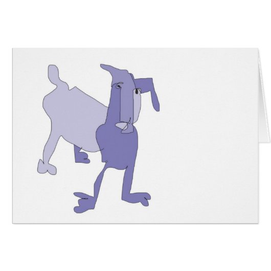Purple Dog Cards (Front Horizontal)