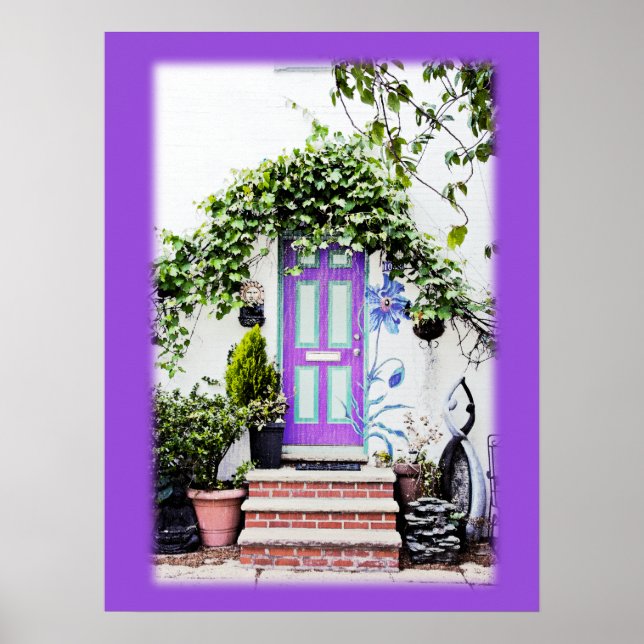 Purple Door Poster (Front)