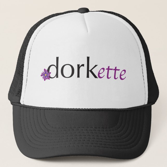 Purple Dorkette Trucker Hat (Front)