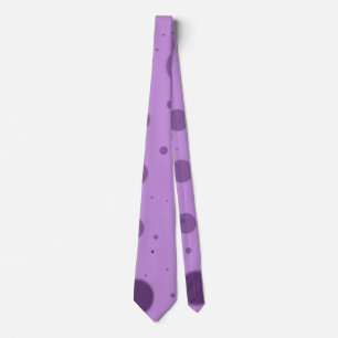 Purple Dot Chaos Neck Tie
