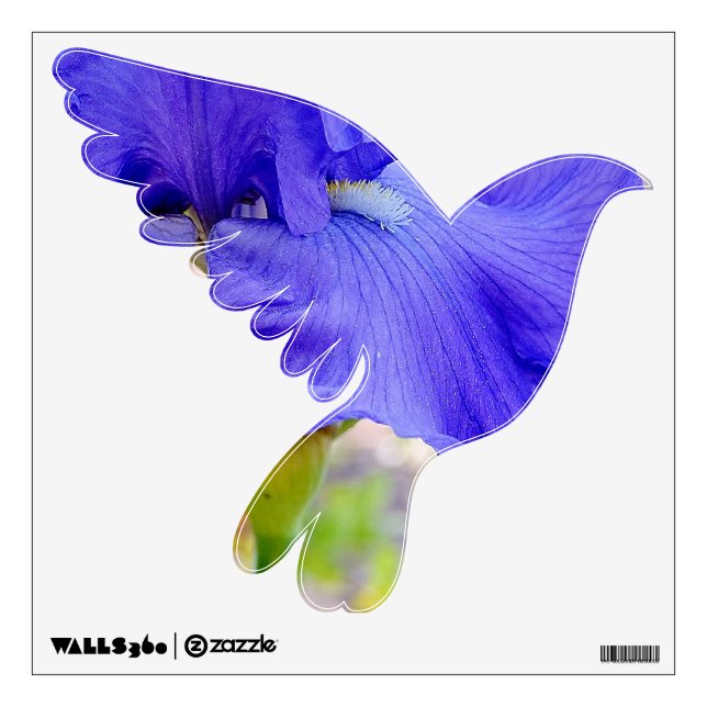 Purple Dove Love II Wall Sticker (Front)