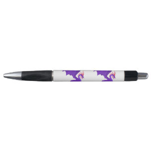 Purple dragon cartoon pen