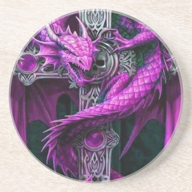 Purple Dragon Coaster (Front)